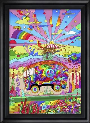 Framed Magic Bus Print