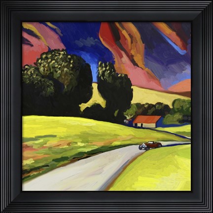 Framed Pop Art - Retro - Landscape Print