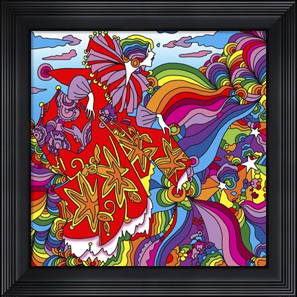 Framed Rainbow - Queen Print
