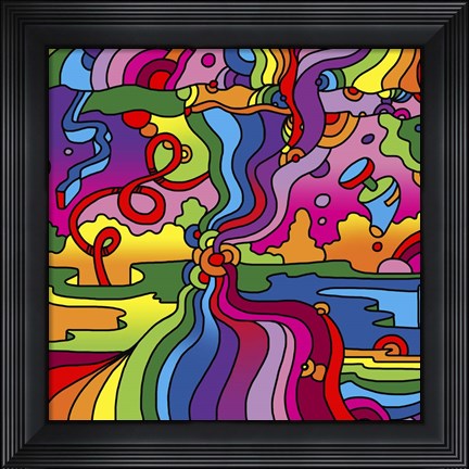 Framed Pop Art - Mambo C Print