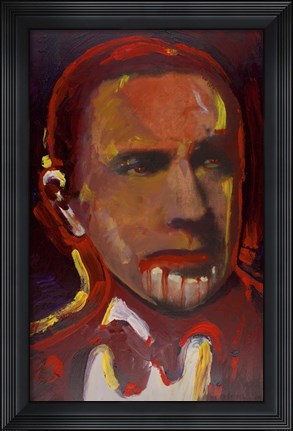 Framed Bela Legosi Print