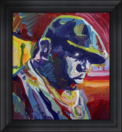 Framed Biggie Smalls Print