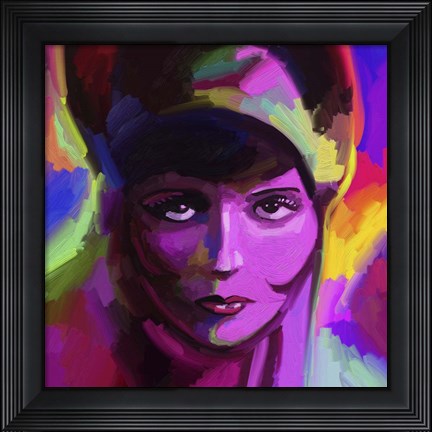 Framed Clara Bow Print