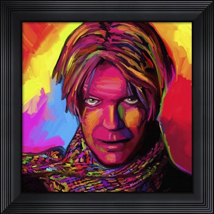 Framed David Bowie Print