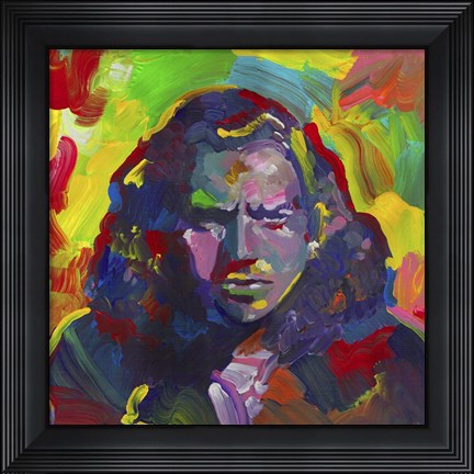 Framed Eddie Vedder Print