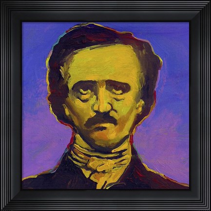 Framed Edgar Allan Poe Print