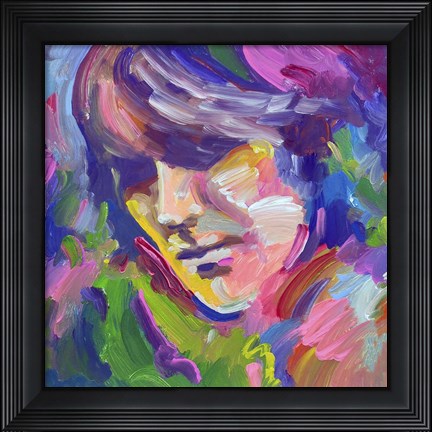 Framed George Harrison Print