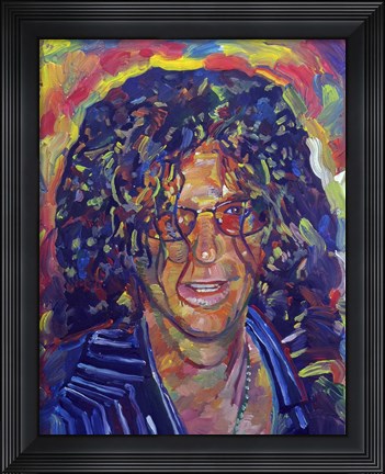 Framed Howard Stern Print