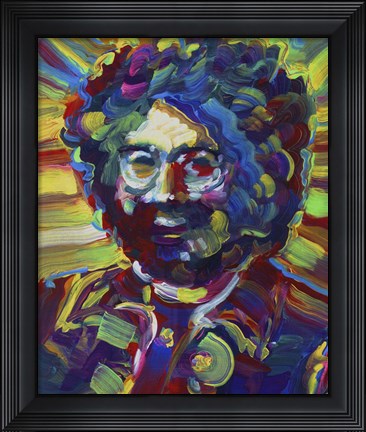 Framed Jerry Garcia Print