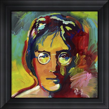 Framed John Lennon Print
