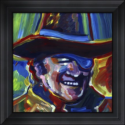 Framed John Wayne Print