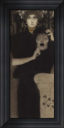 Framed Study for the Allegory of Tragedy Print