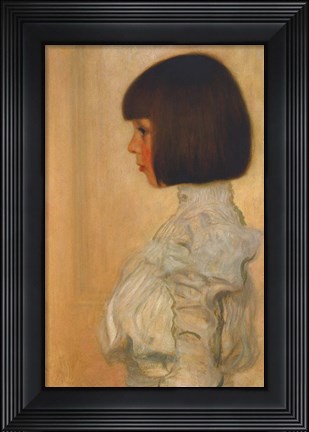 Framed Portrait of Helene Klimt Print