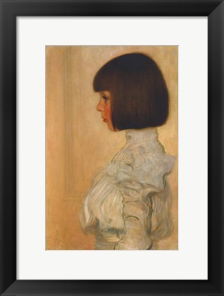 Framed Portrait of Helene Klimt Print