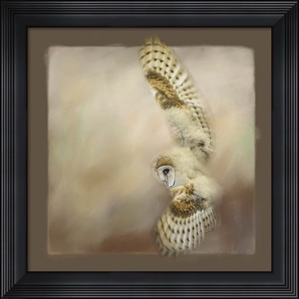 Framed Attempting The First Flight Print