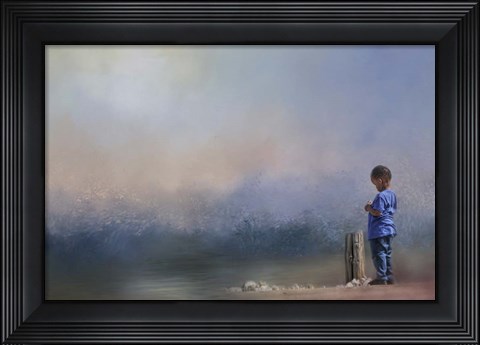 Framed Little Rock Collector Print