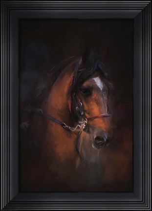 Framed At The Horse Show 1 Print