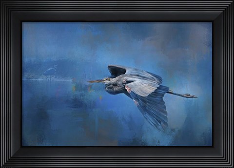 Framed Flying Home Print