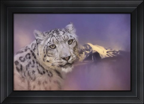 Framed Mountain Guardian Print