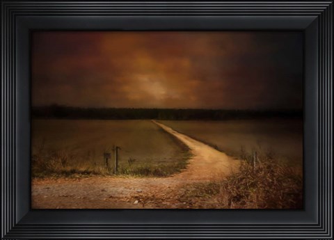 Framed Sunset Road Print