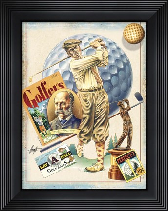 Framed Traditions Golf Print