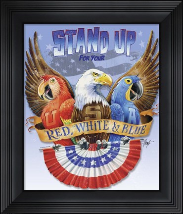 Framed Stand Up Print