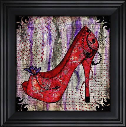 Framed Downtown Print