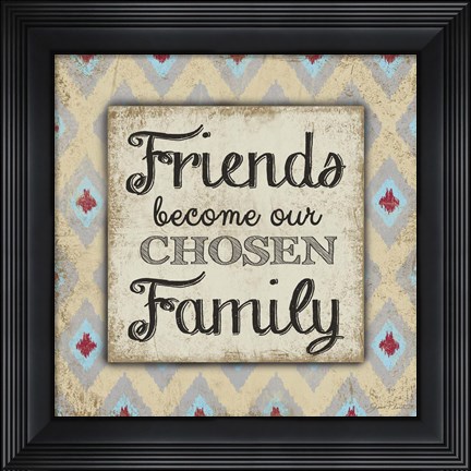 Framed Friends Become Print