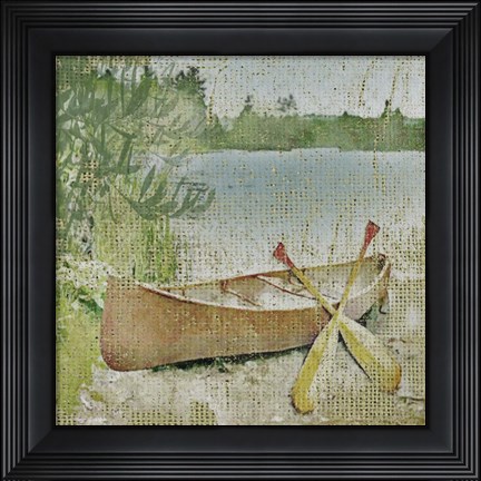 Framed Wilderness Lodge-Q1 Print