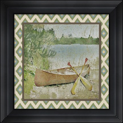 Framed Wilderness Lodge-Q2-B Print