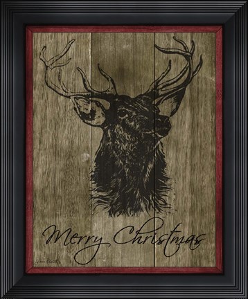 Framed Merry Christmas Print