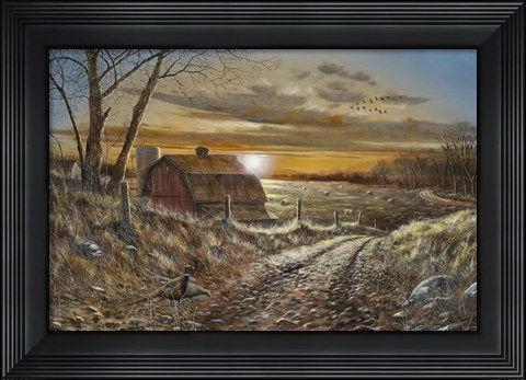 Framed Road Less Traveled 1 Print