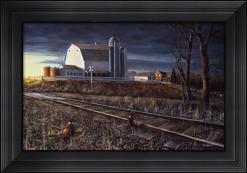 Framed At The Crossing Print