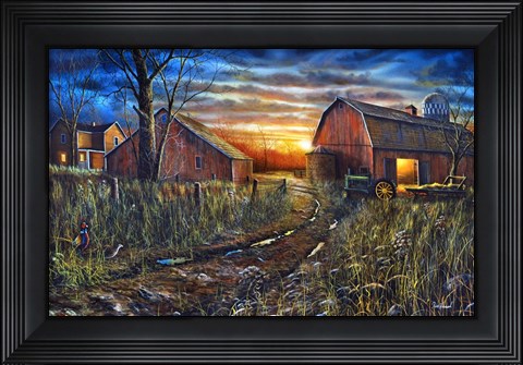 Framed Days Gone By Print