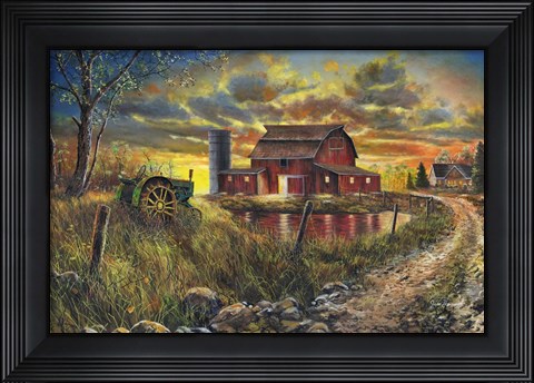 Framed Memories Past Print