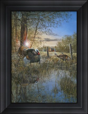 Framed Morning Ritual Print