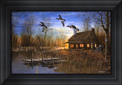 Framed Passing Through Print