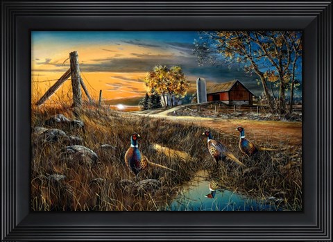 Framed Roadside Print