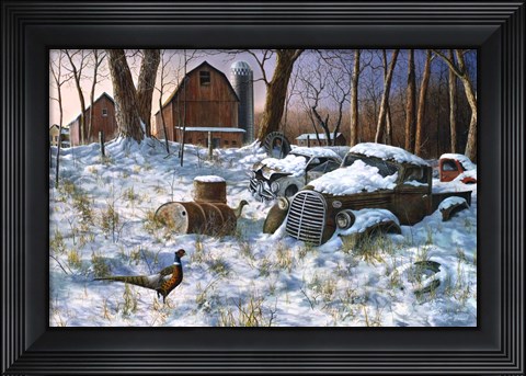 Framed Winter Haven Print