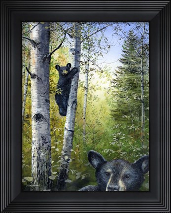 Framed Cant Bear To Look Print