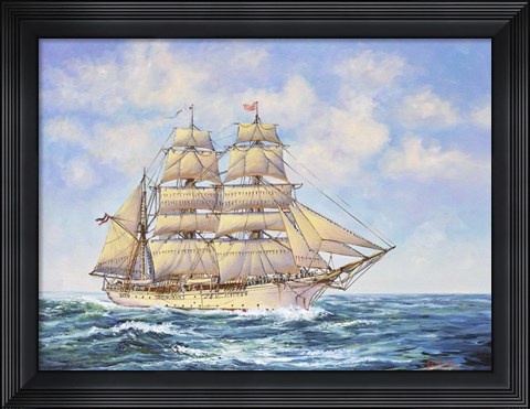 Framed Johan Cesar 11 Print