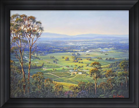 Framed Pokolbin Pastoral 2 Print