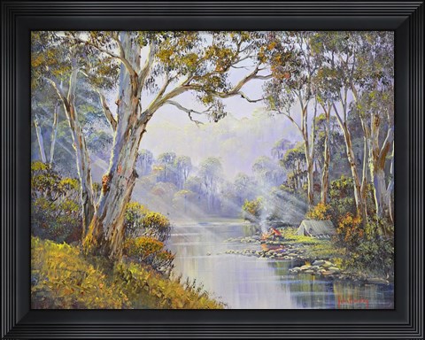 Framed End to a Perfect Day Print