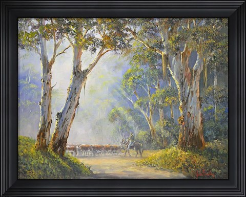Framed Vacy Muster Print