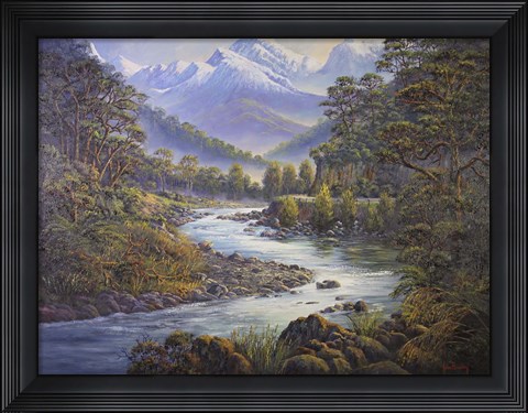 Framed West Coast Wilderness Print