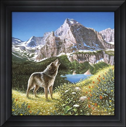 Framed Alpine Chorus Print