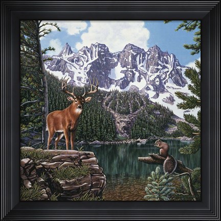 Framed Emerald Lake Print