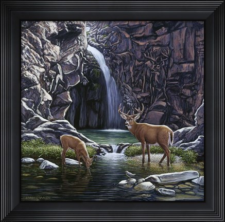 Framed Sheltered Cove Print
