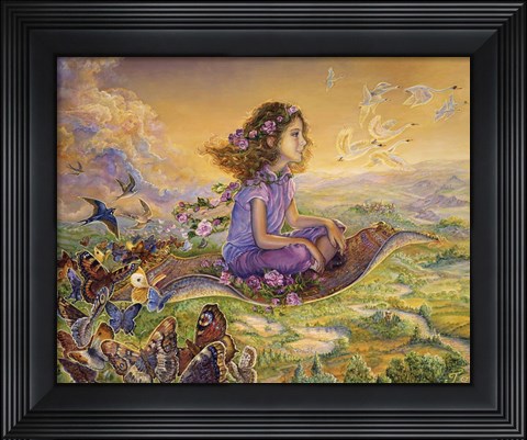 Framed Alexandras Flight Of Wonders Print