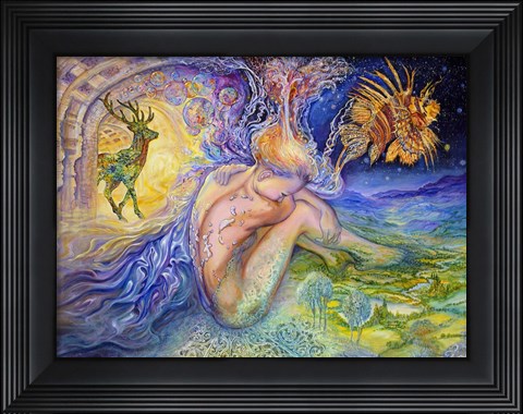 Framed Chameleon Print